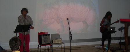 Rhinoceromance, le spectacle de Bruno Leydet et Germaine Kobo
