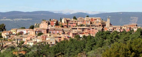Roussillon, vilage des ocres... et des livres